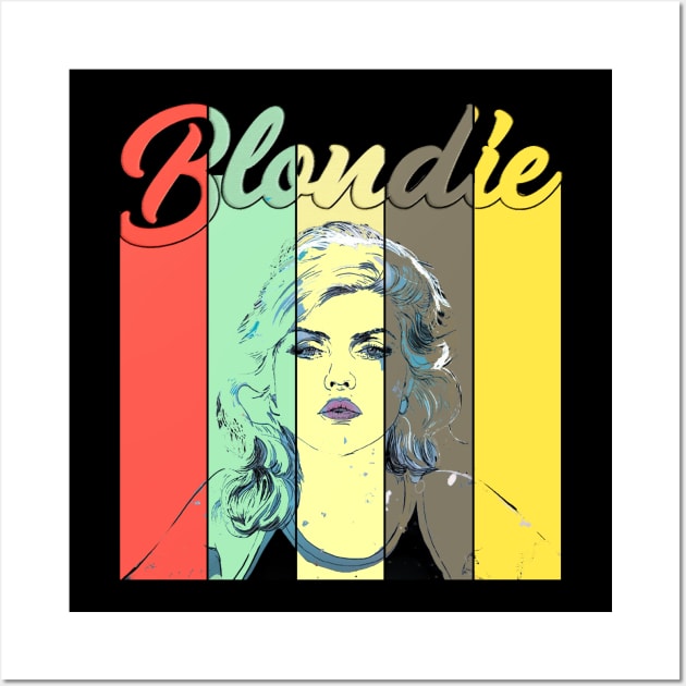 Blondie Retro Fade Wall Art by wsyiva